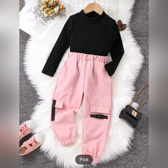 Girl Pants Set - Picture 1 of 5